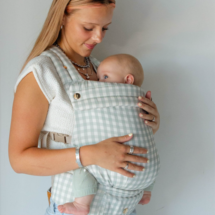 Monroe x Coco Gingham - Cotton Baby Carrier (7-35 lbs)