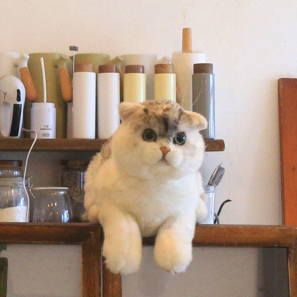 British Shorthair Cat – Realistic Plush for Women
