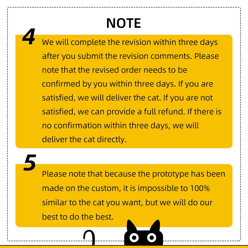 Basic Custom Cat Plush – Personalized Pet Unique Gift Idea