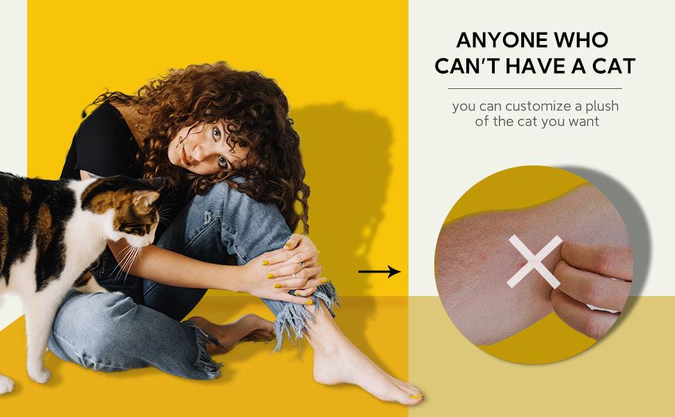 Basic Custom Cat Plush – Personalized Pet Unique Gift Idea