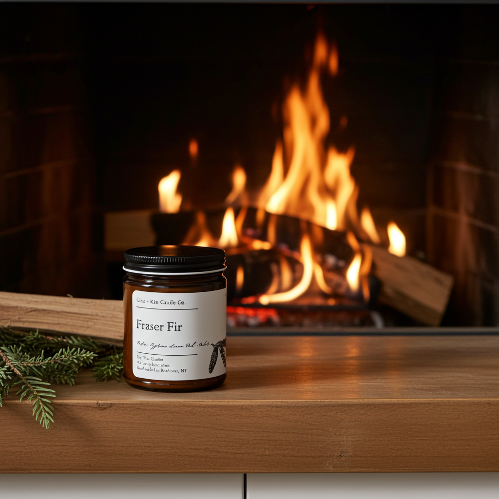 Cleo + Kin Candle Fraser Fir