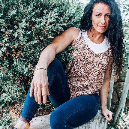 Crew Neck Tank Halftee