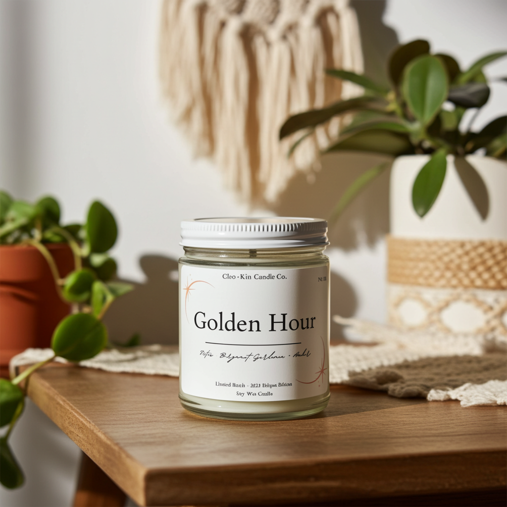 Cleo + Kin Candle - Golden Hour