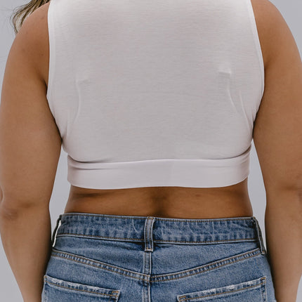 Crew Neck Tank Halftee